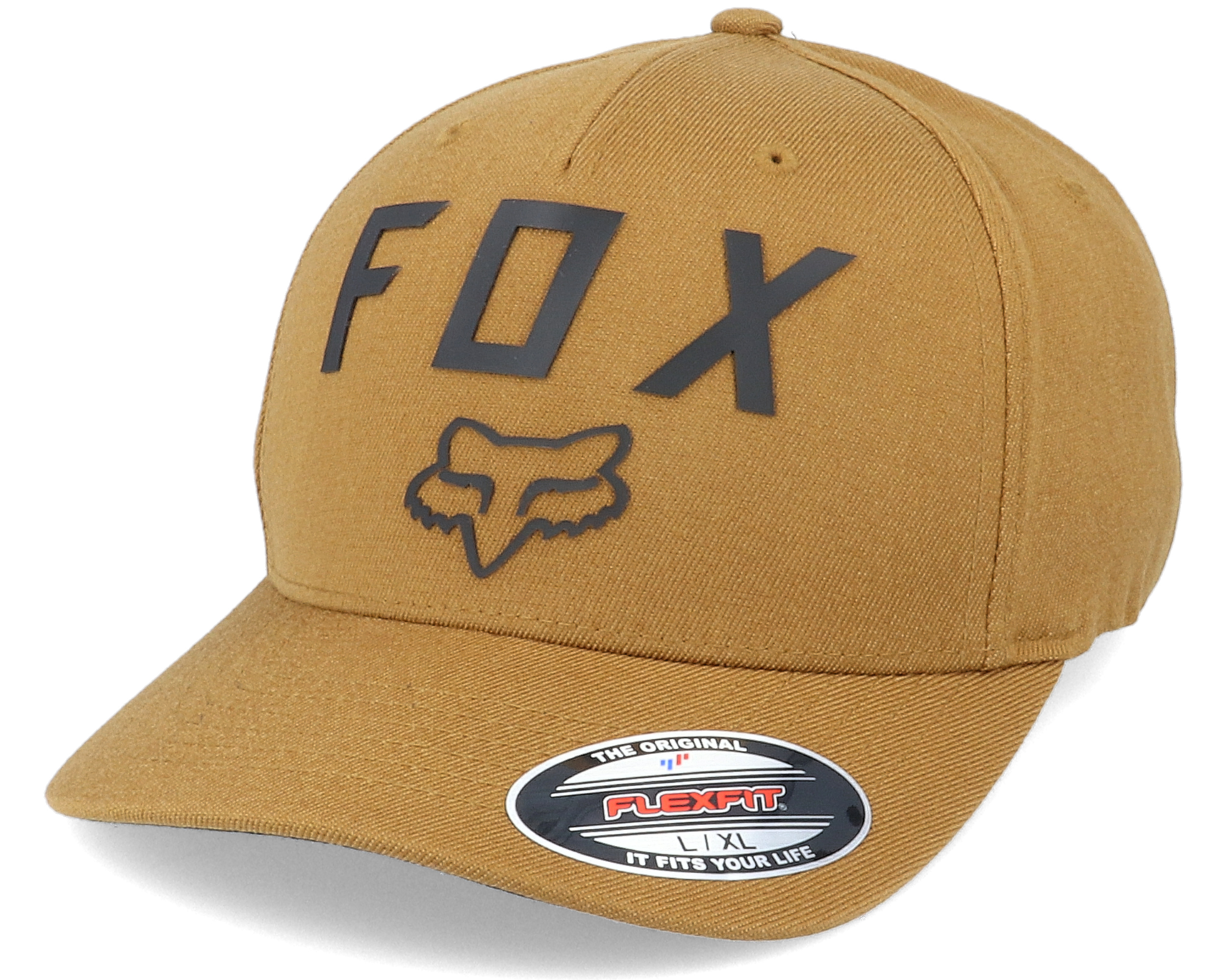 Number 2 Bronz Flexfit Fox Keps Hatstore Se