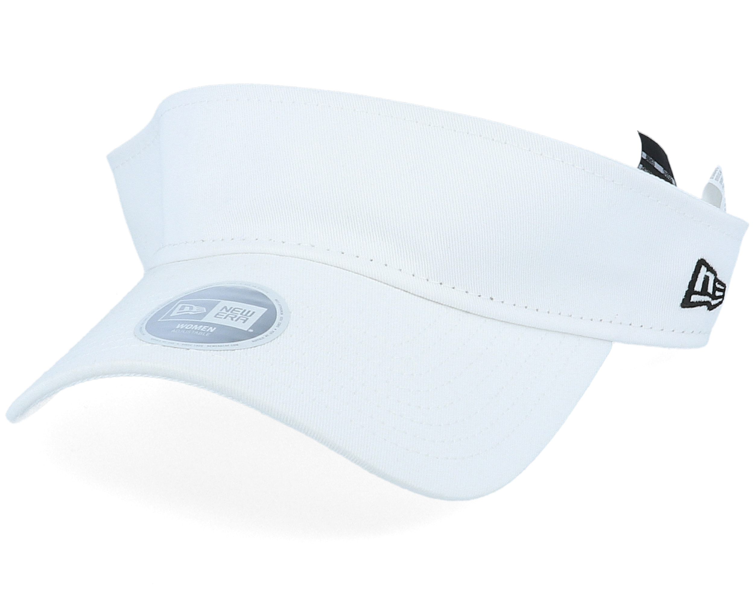 Womens Essential White Visor New Era Cap Hatstoreworld