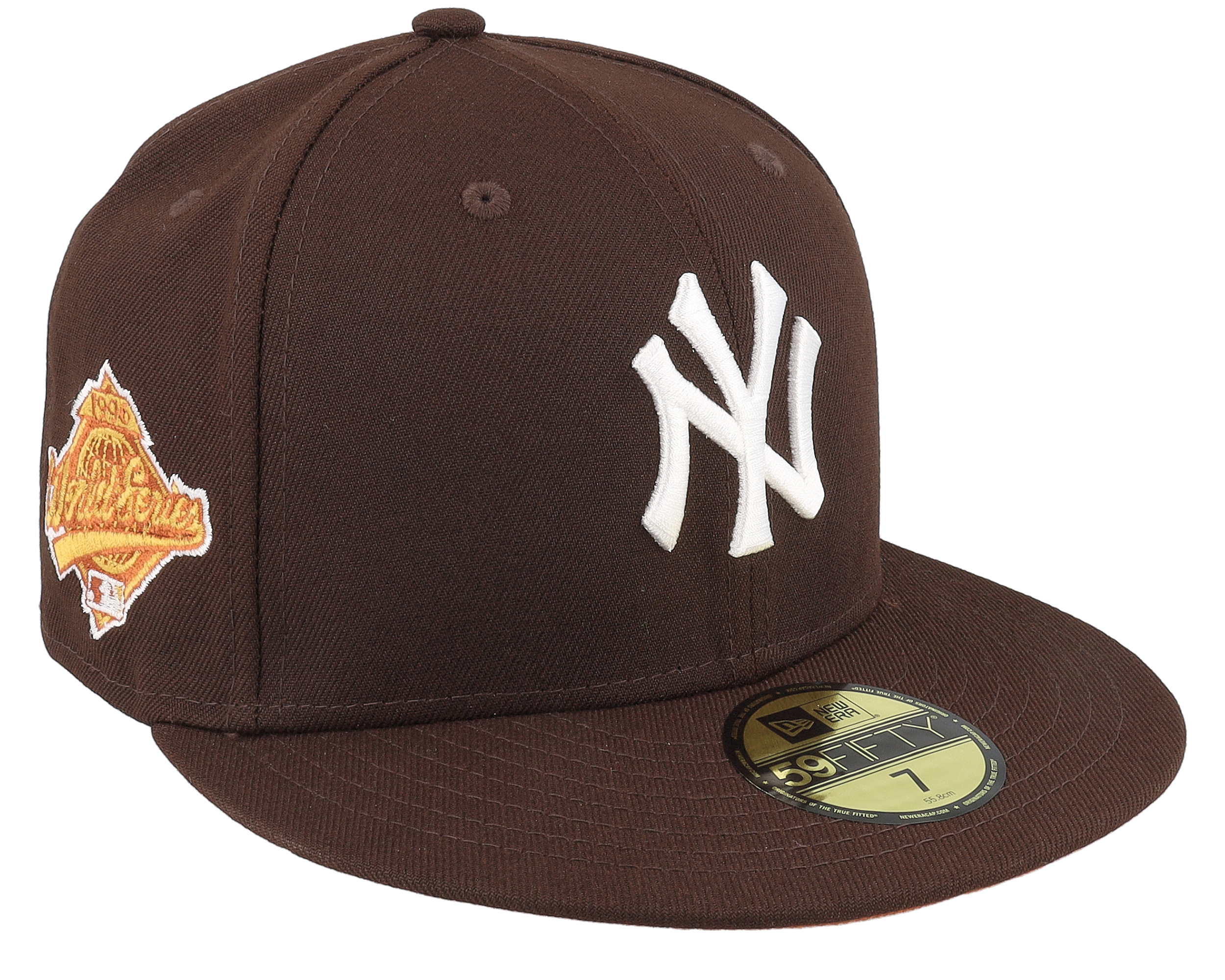 Hatstore Exclusive X New York Yankees Poly Fifty Brown Fitted New