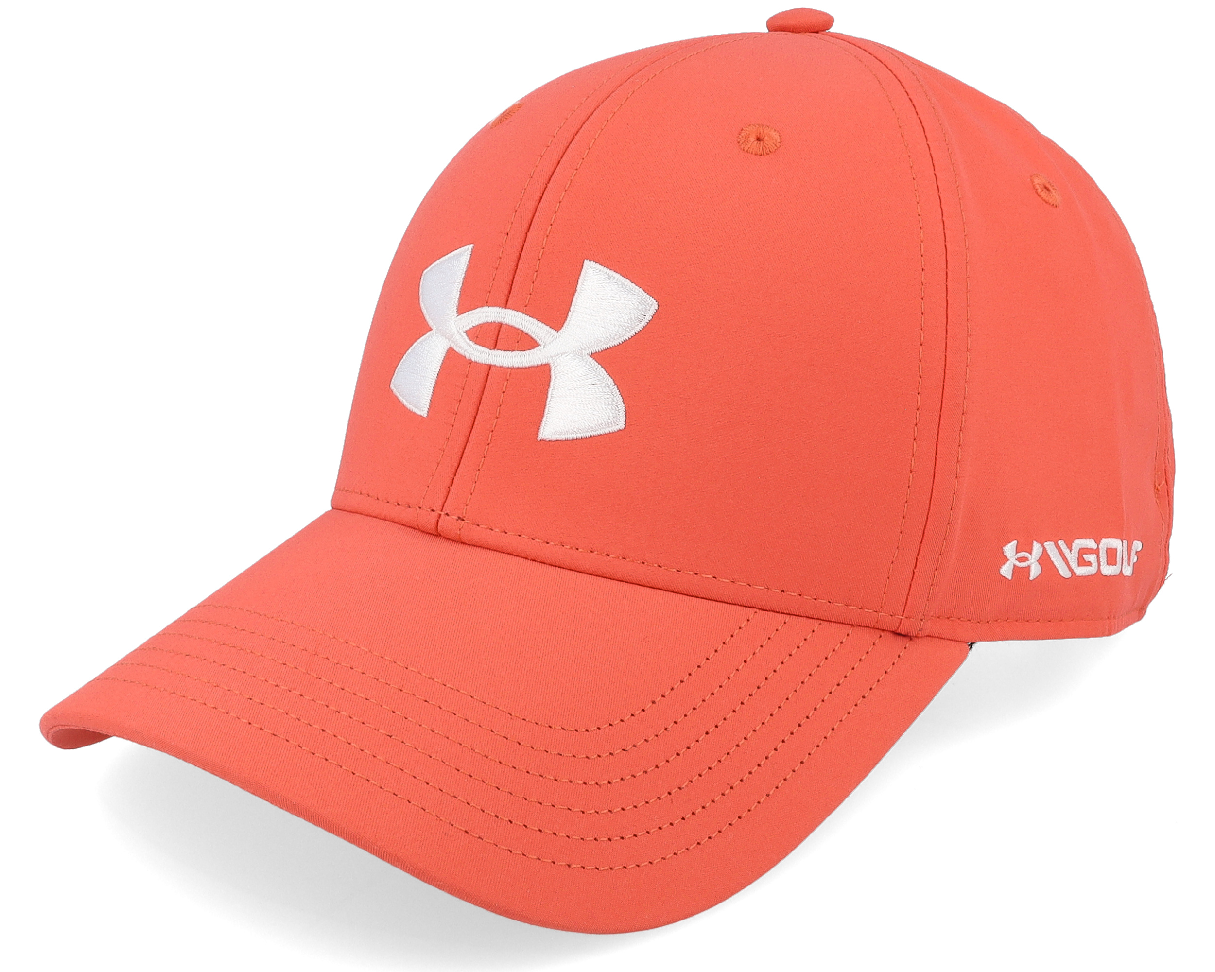 Golf Hat Red Adjustable Under Armour Cap Hatstoreworld