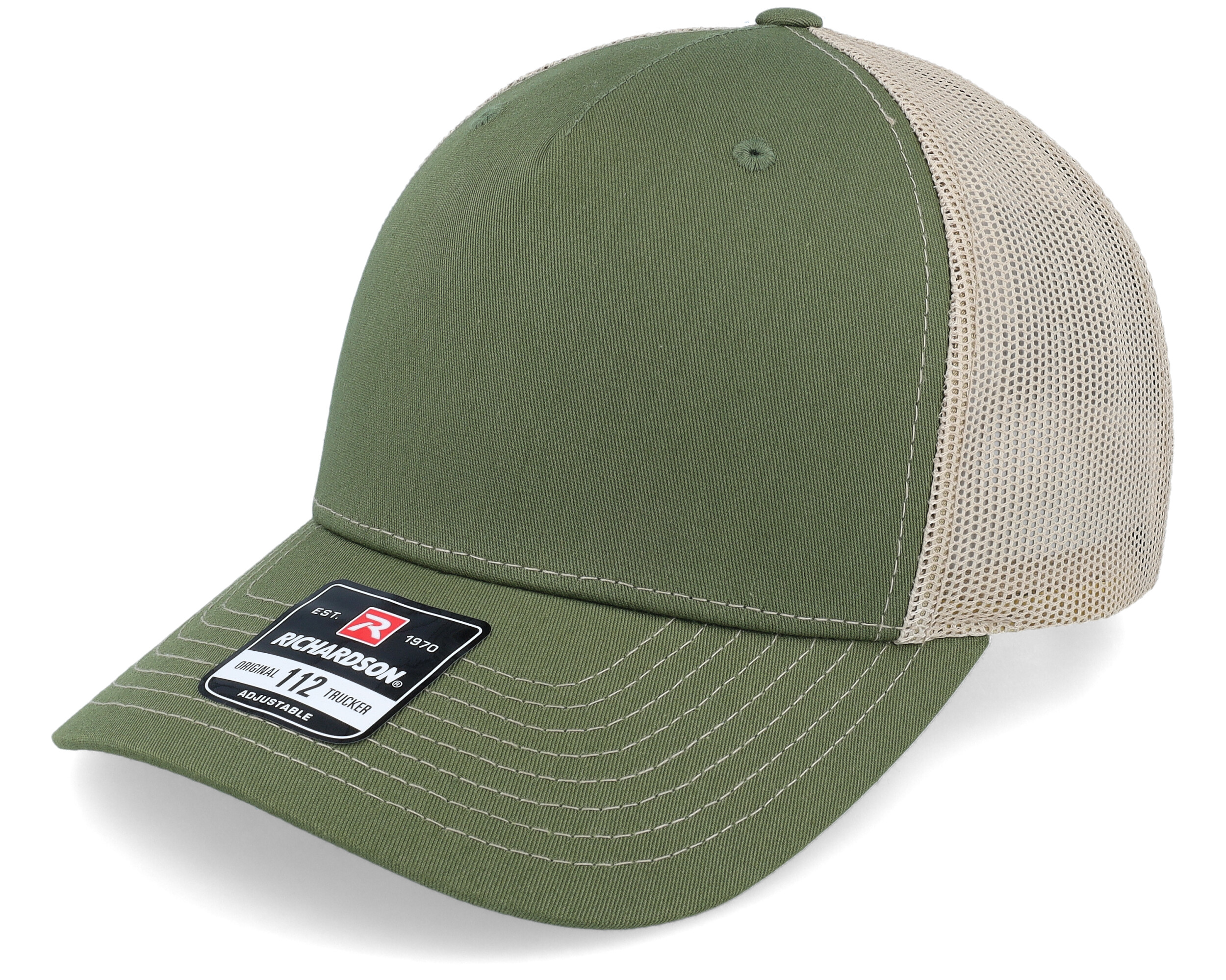 112fp Split Army Olive Tan Trucker Richardson Cap Hatstoreworld