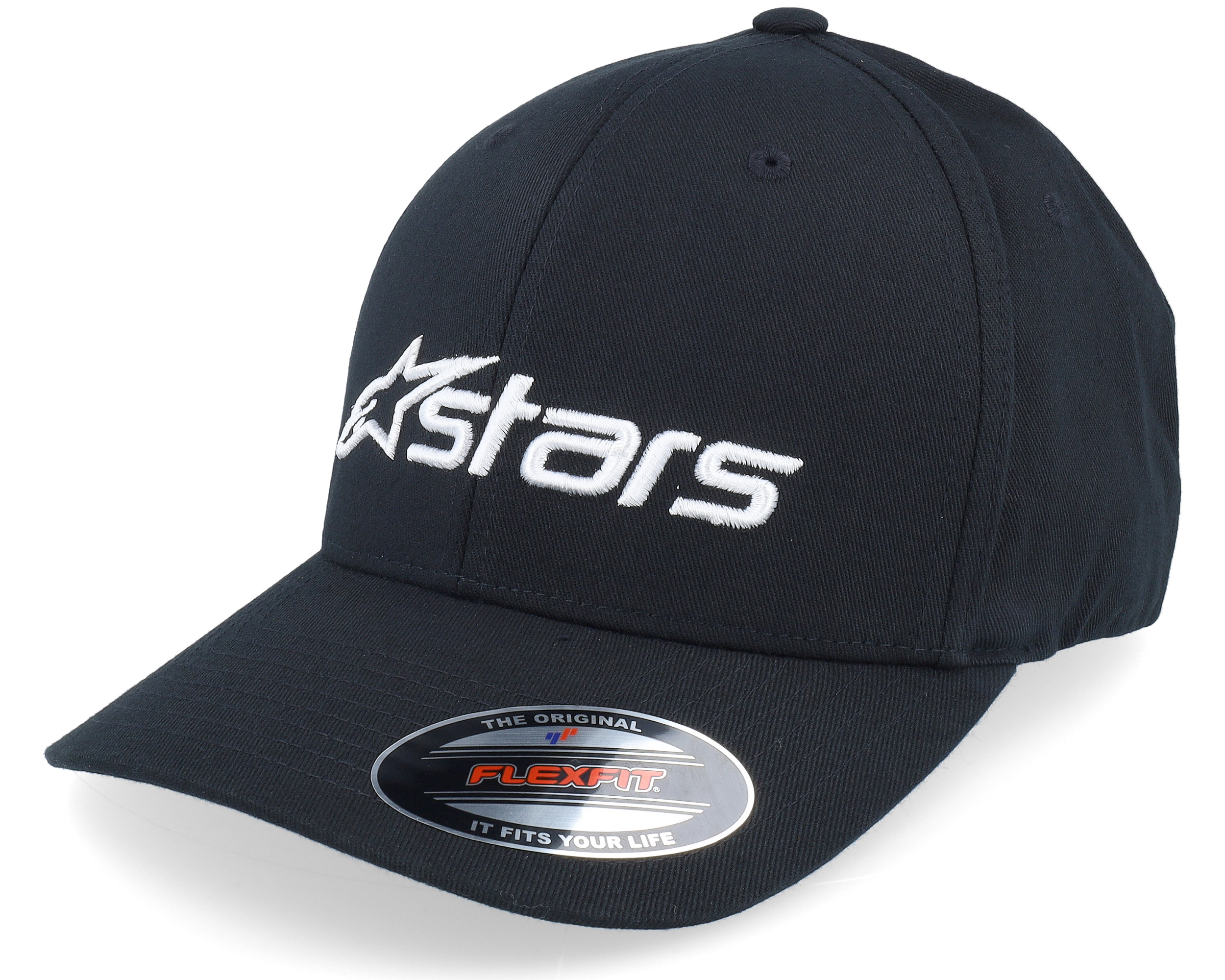 Blaze Hat Black White Flexfit Alpinestars Cap Hatstoreworld