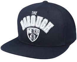 Brooklyn Nets ZZ Black Snapback - Mitchell & Ness