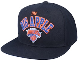 New York Knicks ZZ Black Snapback - Mitchell & Ness