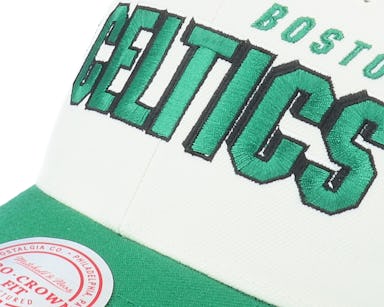 Boston Celtics 96 NBA Draft Pro Crown Off White Adjustable