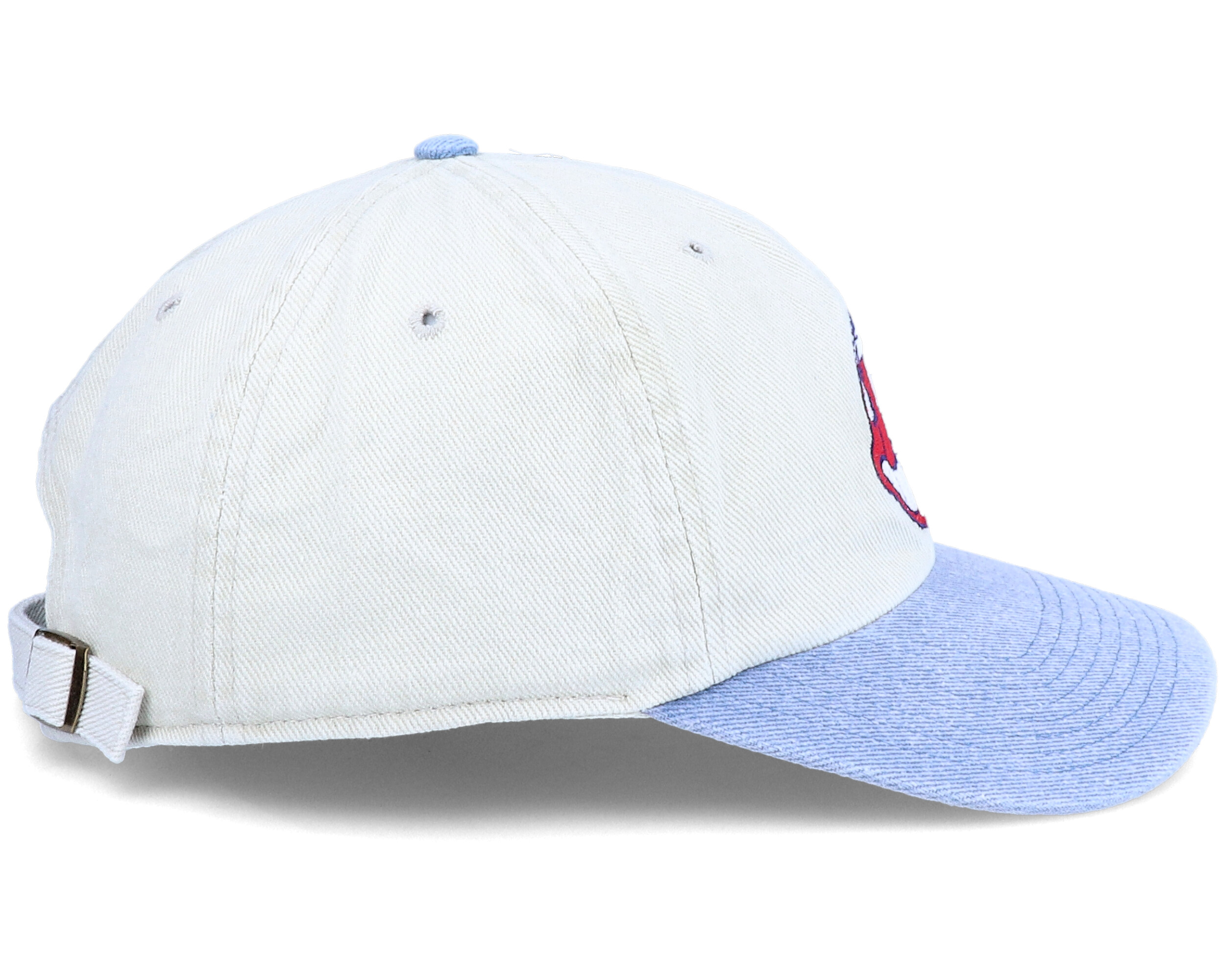 MLB Indians team 90’s cap Vintage 90s Cleveland Indians Starter Snapback Hat Cap VTG