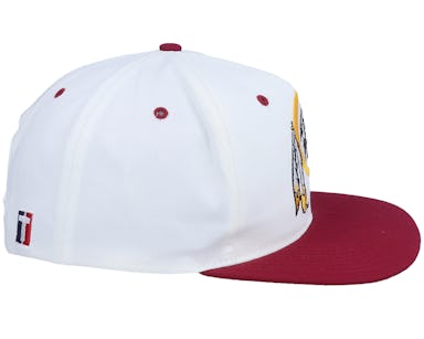 Washington Redskins Base Two Tone Nfl Vintage White/Red Snapback - Twins  Enterprise cap