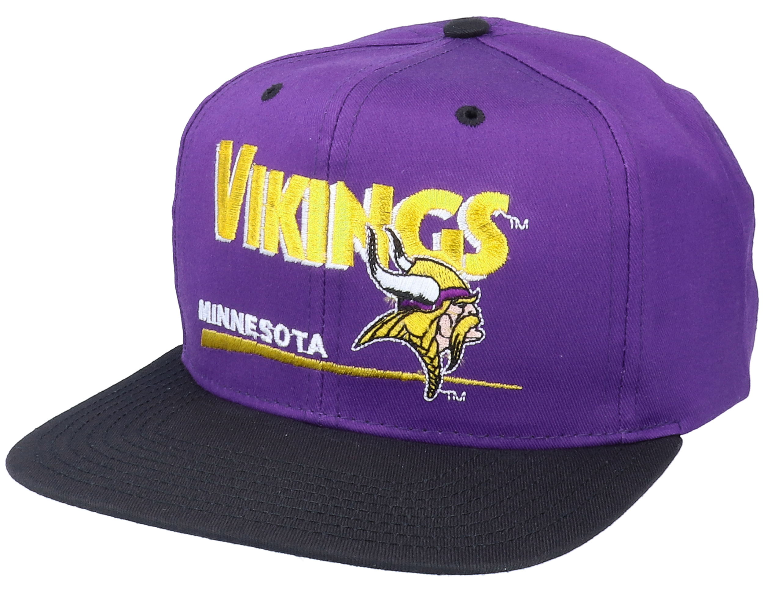 Minnesota Vikings Classic NFL Vintage Purple/Black Snapback