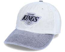 Los Angeles Kings Old School NHL Vintage Grey Dad Cap - Twins Enterprise