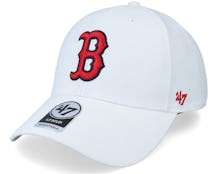 Boston Red Sox Mvp White Adjustable - 47 Brand