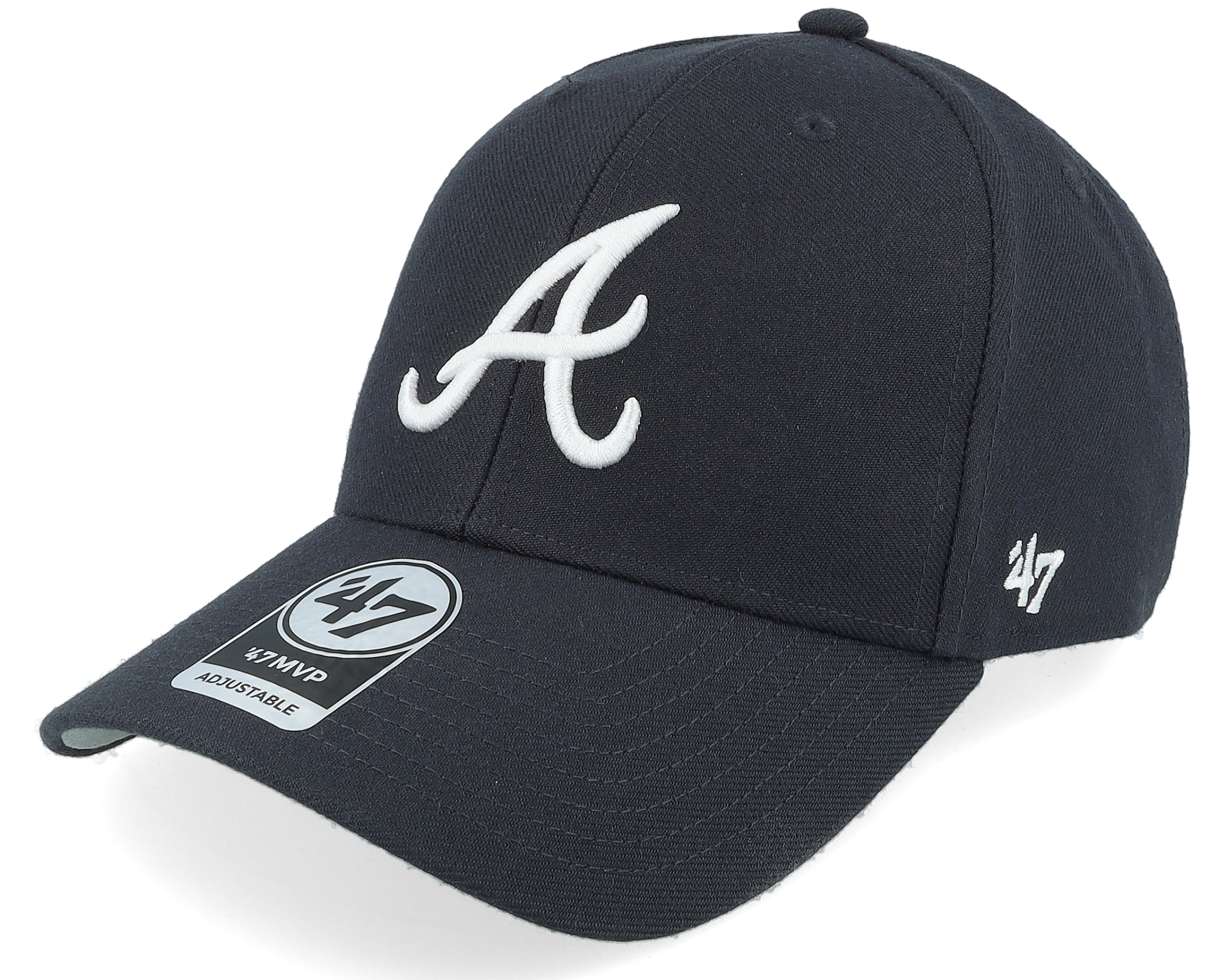 MVP Atlanta Braves navy 47 Brand Relaxed Fit Cap 