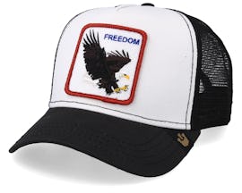 Freedom Eagle White/Black Trucker - Goorin Bros.