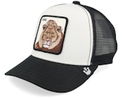 Kids Little Roar White/Black Trucker