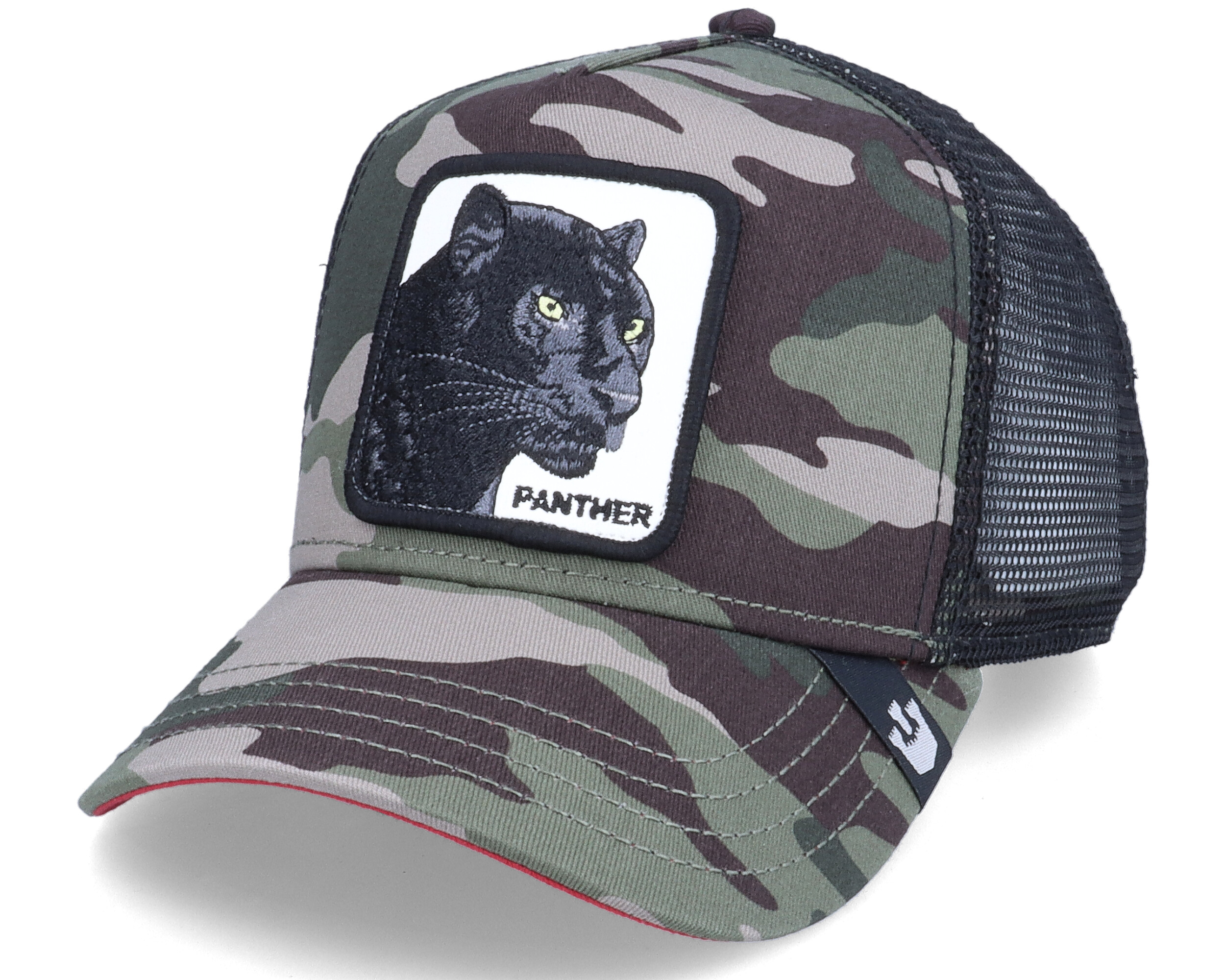 black panther fitted hat