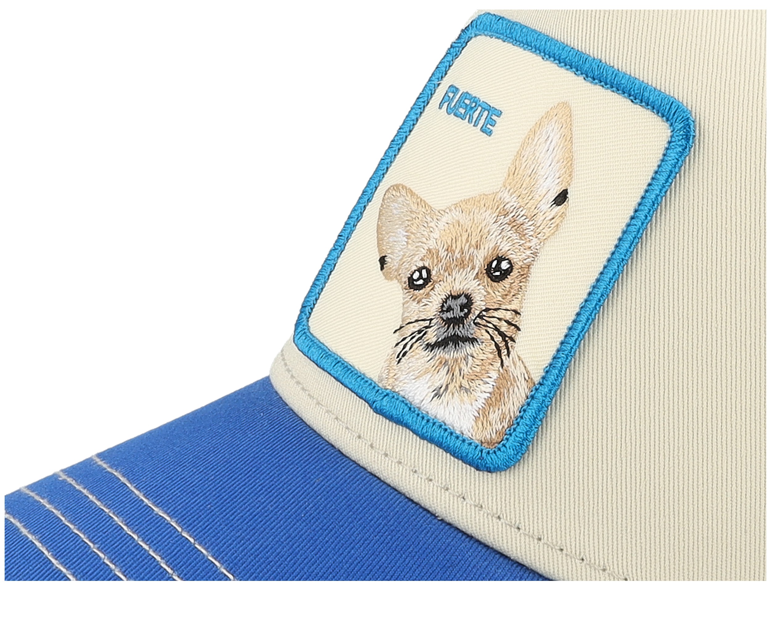 The Fuerte Dog Fab Farm Cream White A-Frame Trucker