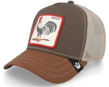 The Cock Olive/Khaki Trucker - Goorin Bros.