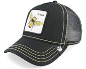 Queen Bee Black Trucker