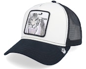The White Tiger White/Black Trucker