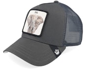 The Big Elephant Seasonal Core Charcoal A-Frame Trucker