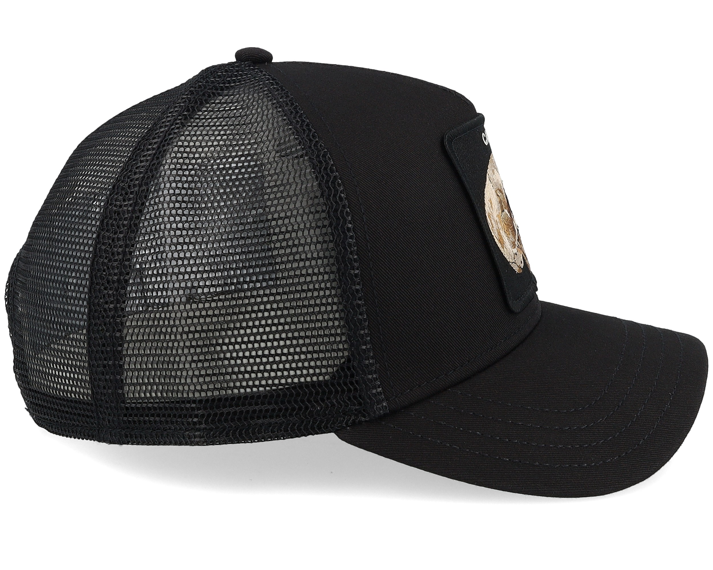 Goorin Bros Trucker Cap 'The Cancelled Skull' - Schwarzer Streetstyle Hut Mit Verstellbarer Größe