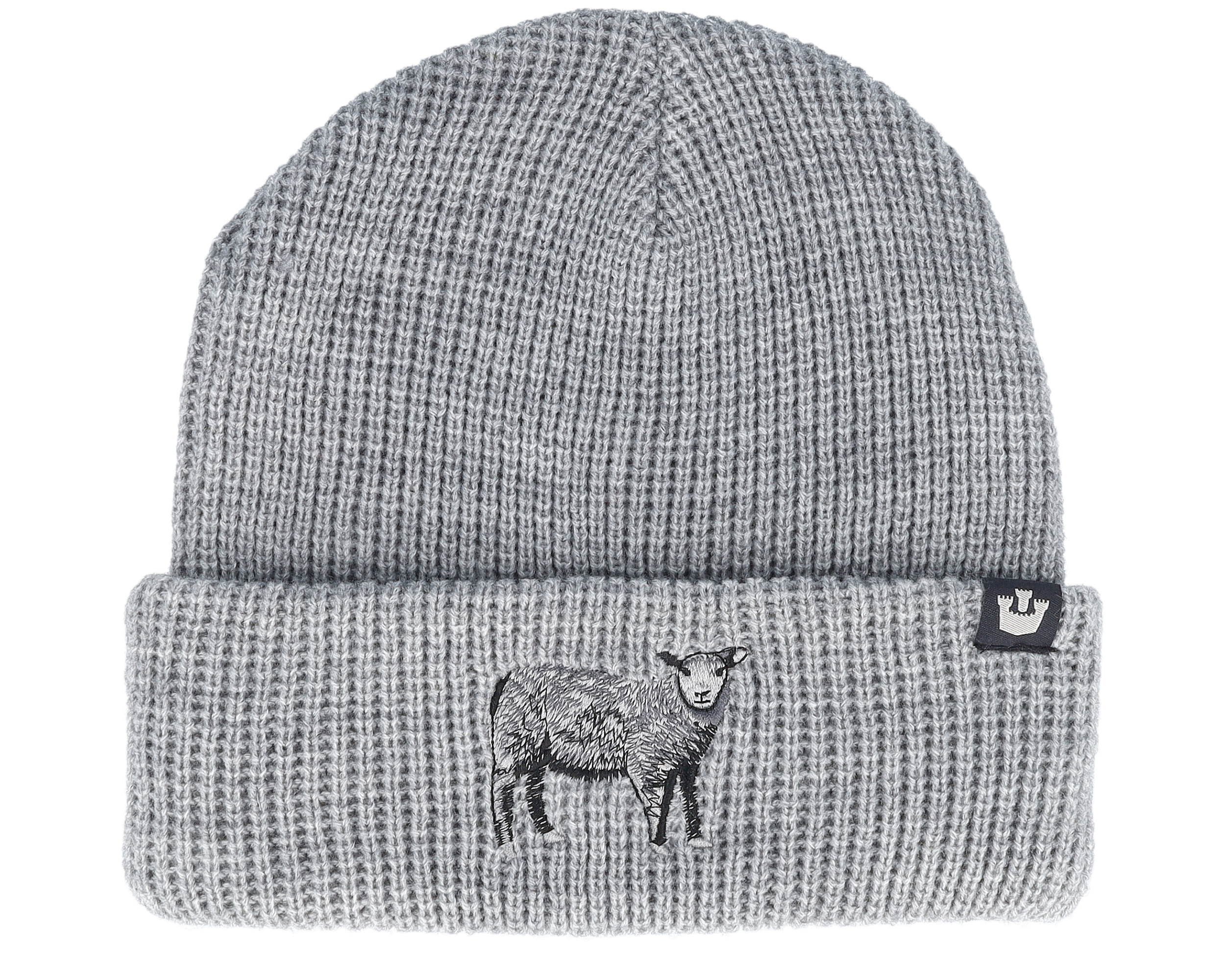 Hoof It Beanie Heather Grey Cuff - Goorin Bros