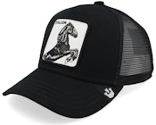 Kids Little Stallion Black Trucker