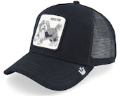 The Bestie Dog Seasonal Core Black A-Frame Trucker