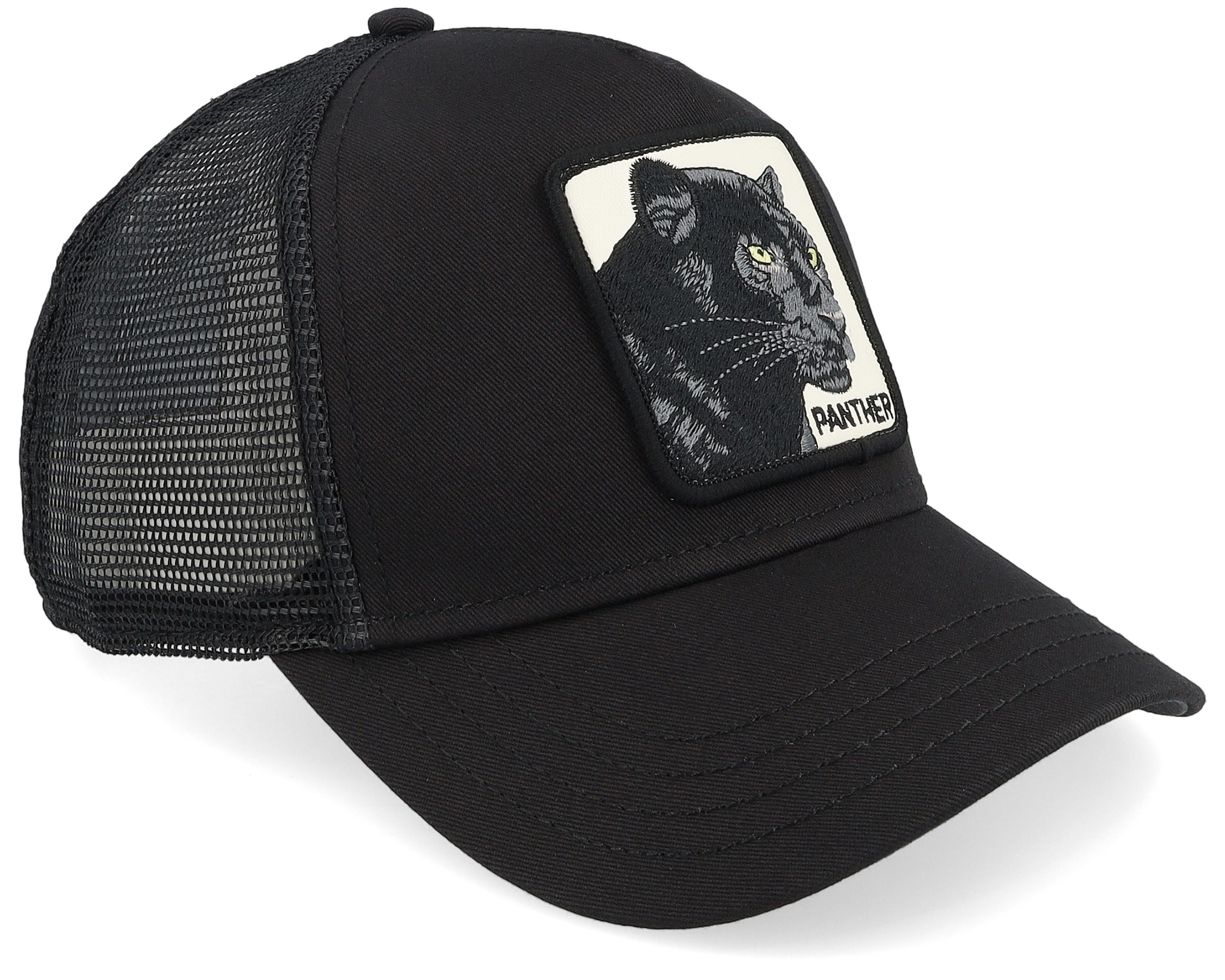 Black Panther Void Black Trucker | Hatstoreworld.com