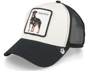 The Baddest Boy White/Black Trucker