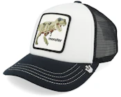 Kids Dino Kiddo Black White/Black A-Frame Trucker