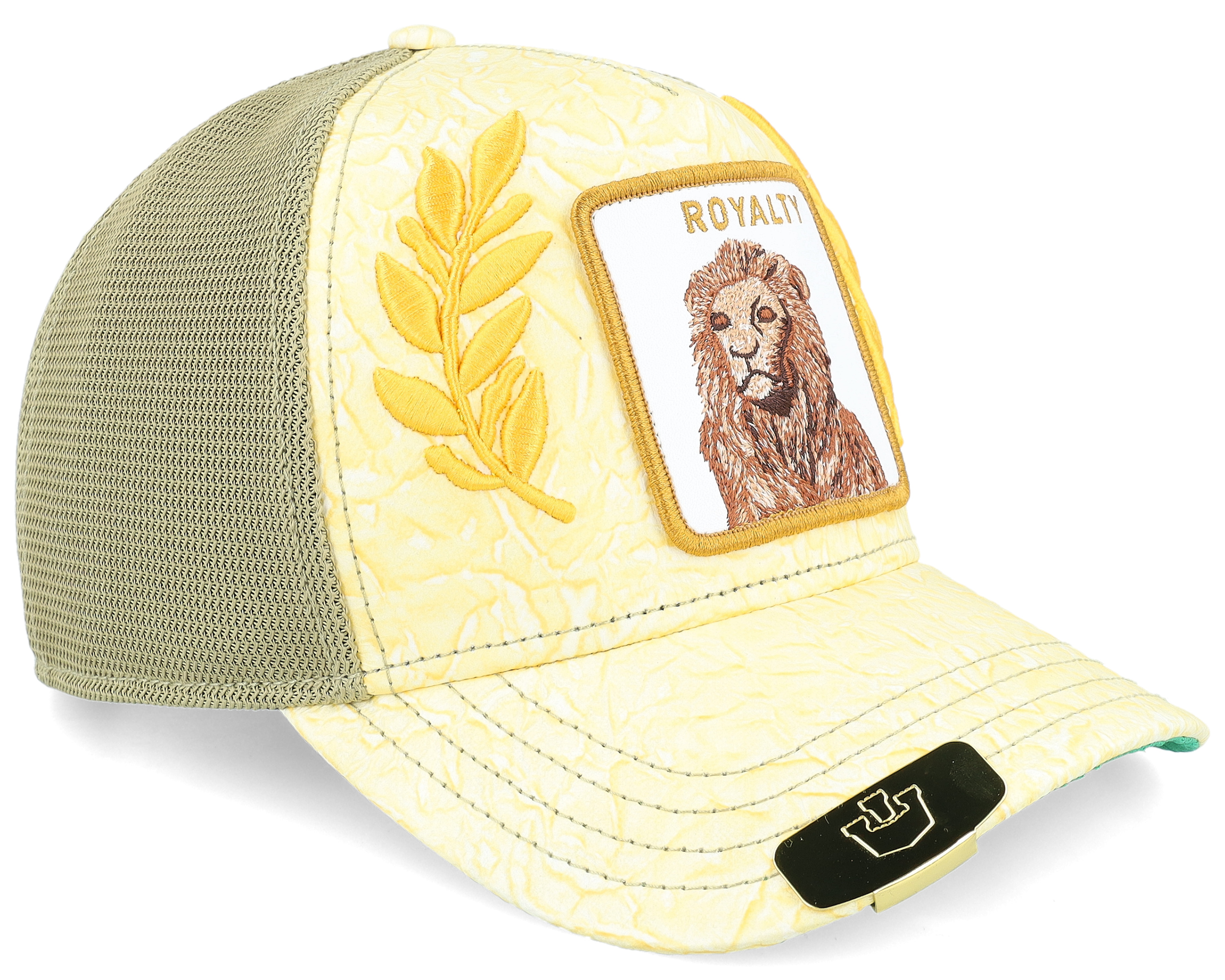 Mentality Patent Pending Yellow A-Frame Trucker