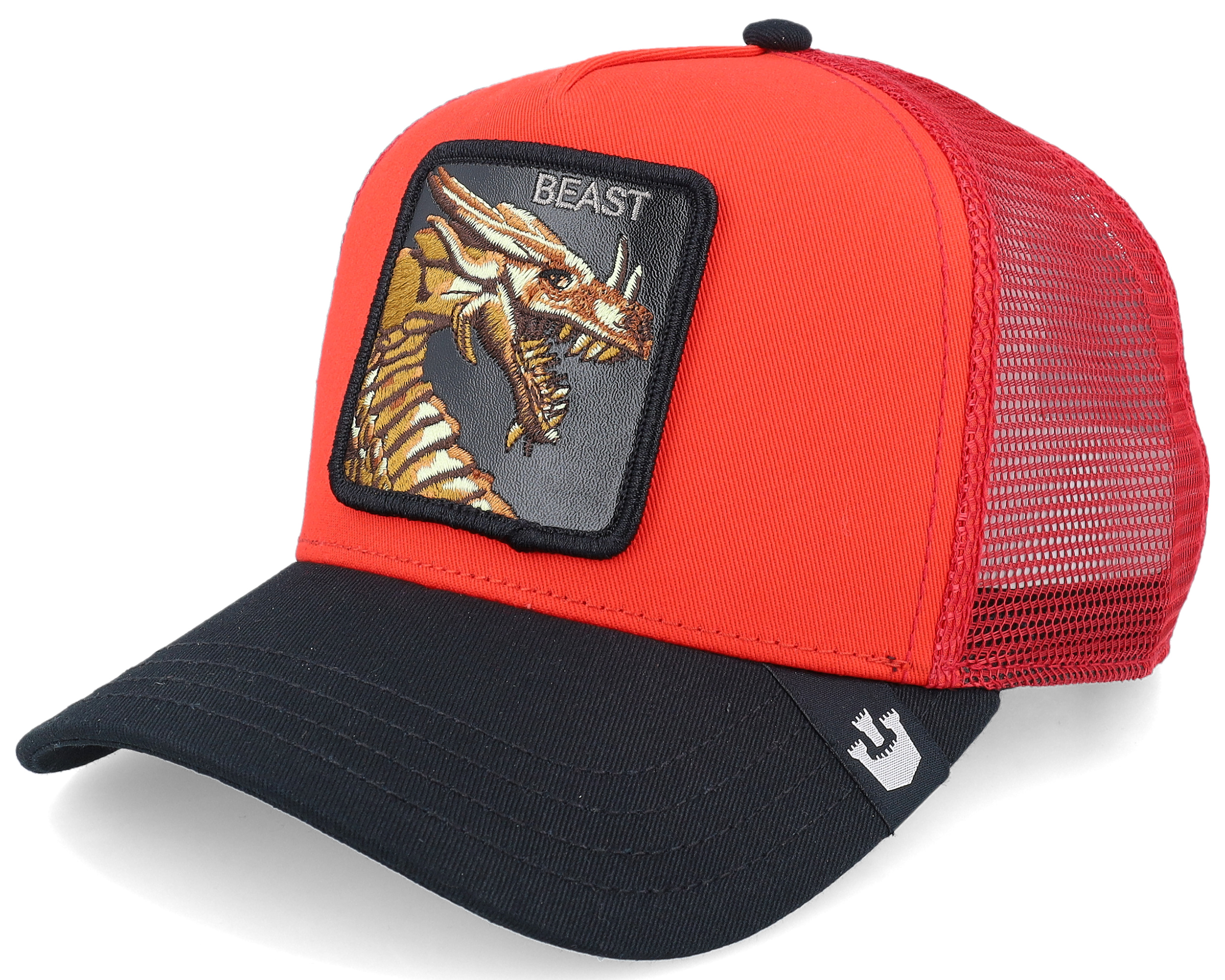 The Dragon Beast Core Sport Scarlet/Black A-Frame Trucker