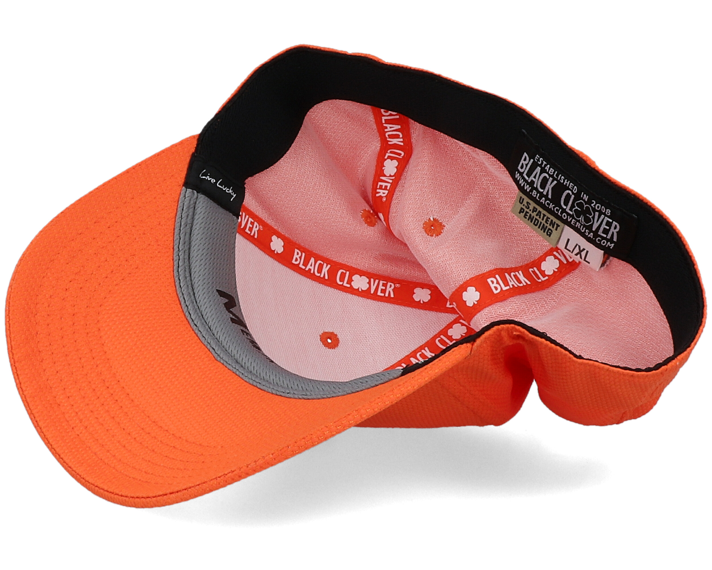 Pro Luck Citrus Orange/Grey Flexfit - Black Clover