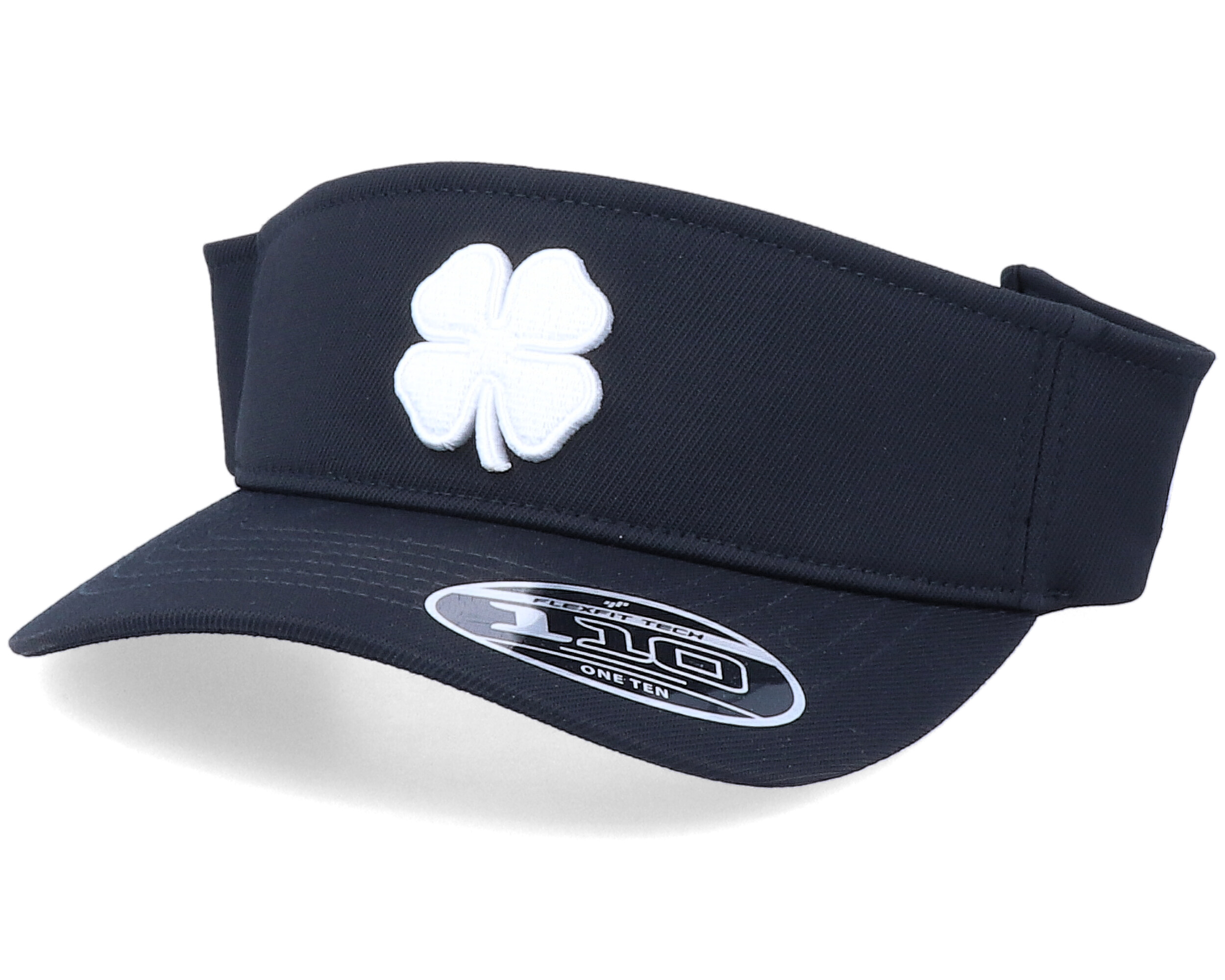Premier Black/White Visor Black Clover cap