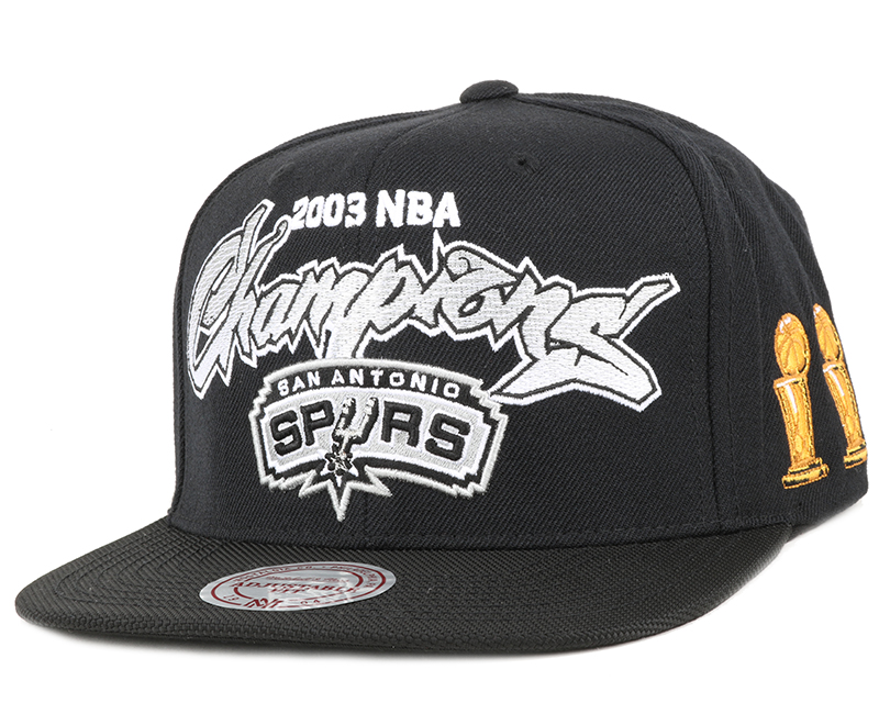 spurs championship hat