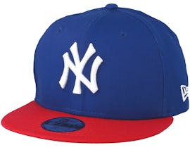 Kids NY Yankees MLB Cotton Light Royal/Scarlet 9Fifty - New Era