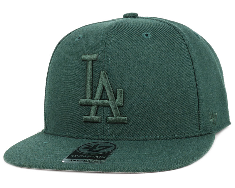 Los Angeles Dodgers 47 Brand Dark Green No Shot Snapback Hat