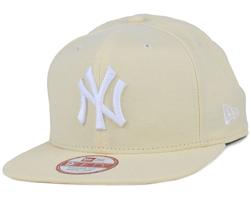 yellow yankees snapback