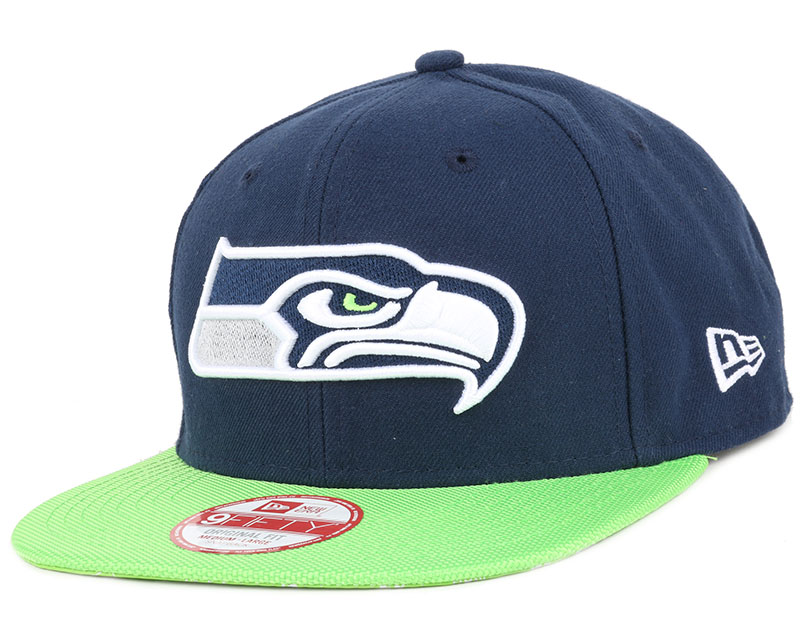 Seattle Seahawks NFL 9FIFTY Sideline New Era Cap