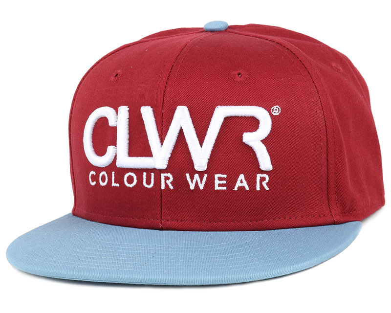 Burgundy Snapback - Colour Wear cap | Hatstoreworld.com