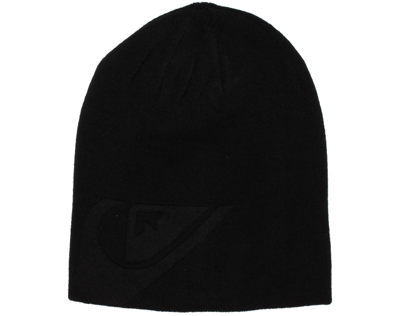 Heatbag Slouch Black Beanie Quiksilver
