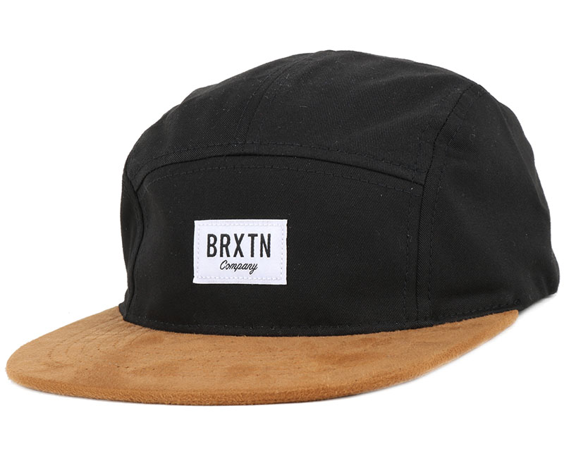 Hoover Black/Copper 5-Panel - Brixton cap | Hatstoreworld.com