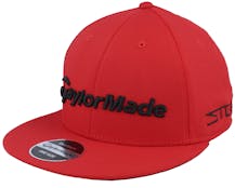 Tourflatbill Red Snapback - Taylor Made