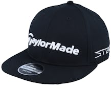 Tm23 Tour Flatbill Black Snapback - Taylor Made