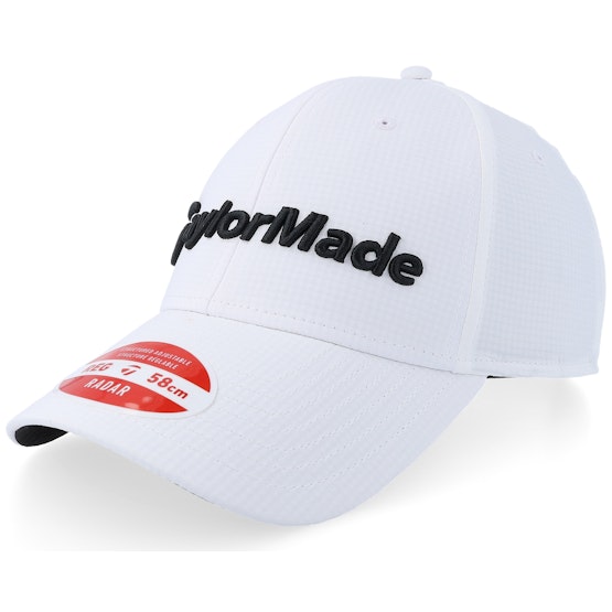 Produktfoto för Taylor Made - Vit adjustable Keps - Eg Radar Hat White/Black Adjustable @ Hatstore