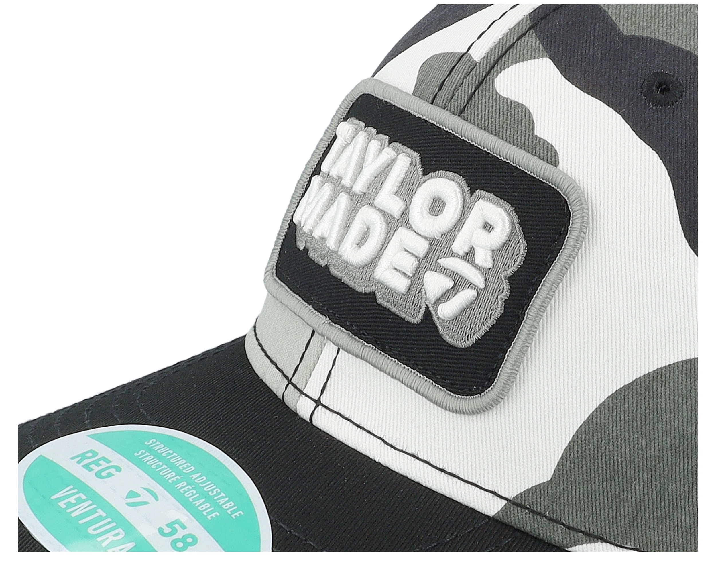 Retro Grey Camo Trucker
