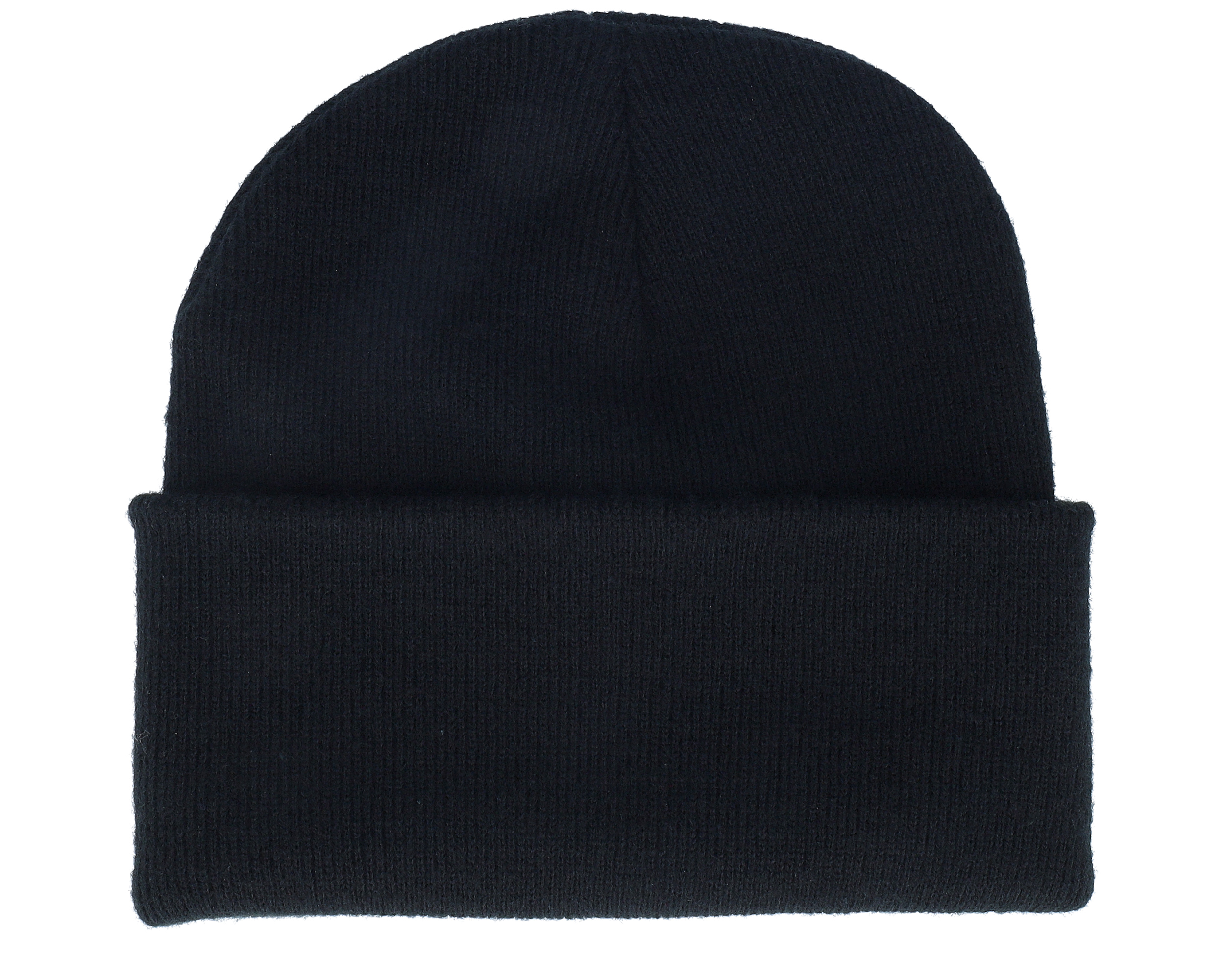 Black Cuff Blank Beanie | Hatstorecanada.com