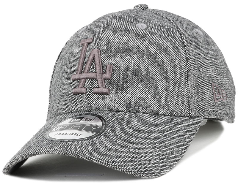 NEW ERA LA Dodgers side patch cap グレー/ブルー - CALIFORNIA