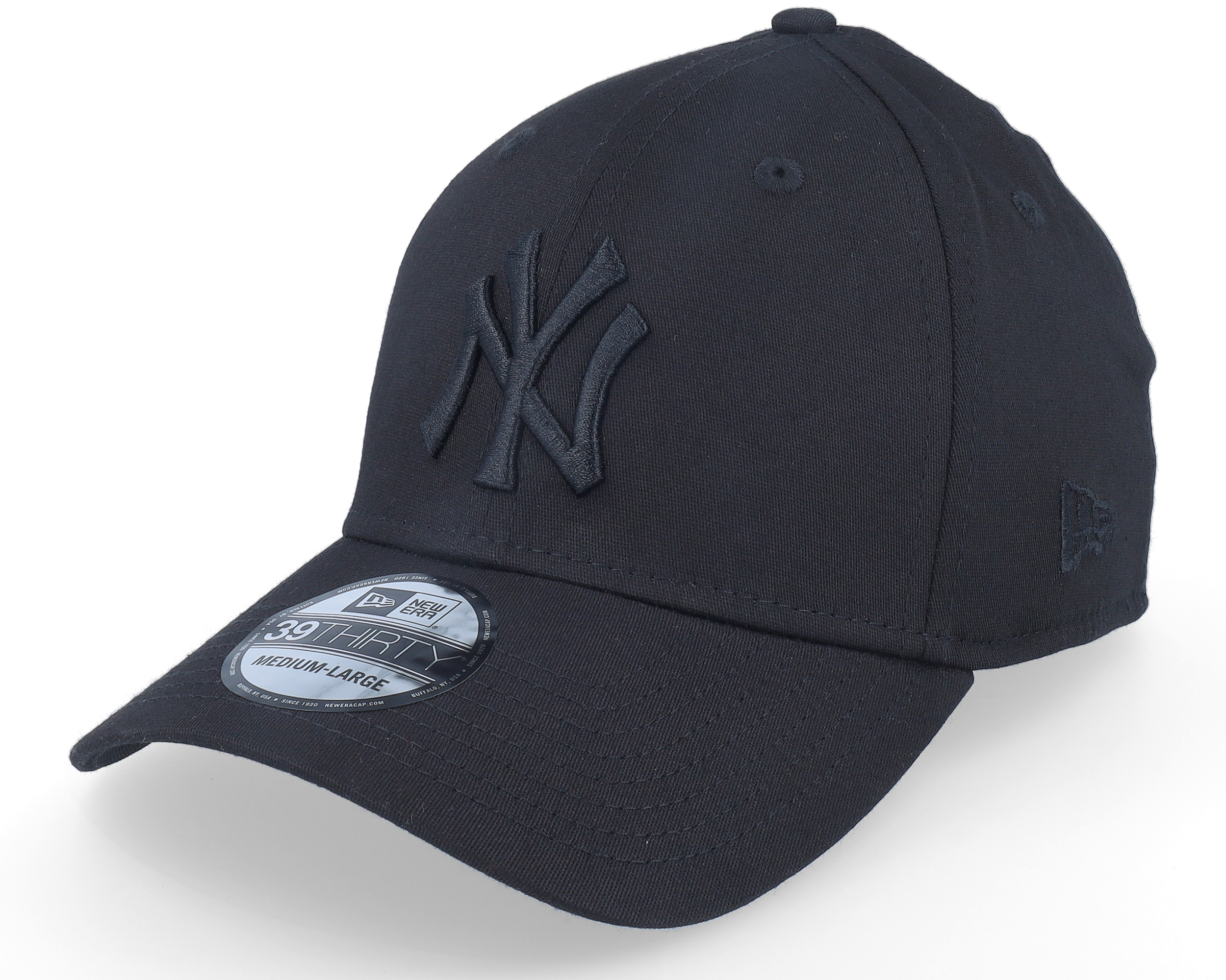 Yankees 39THIRTY League Basic Black/Black Flexfit - New Era - | Hatstore.es