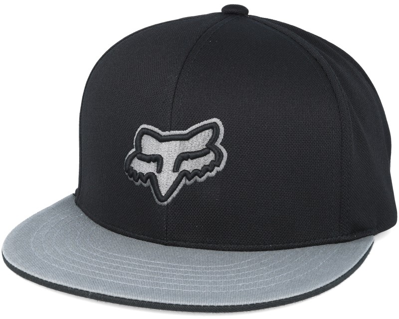 Slasher Head Black Snapback - Fox cap | Hatstoreworld.com